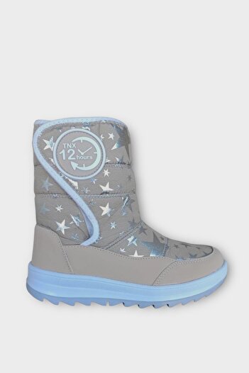 Liger Durable, Waterproof, Orthopedic, Velcro, Children's Snow Boots Beige