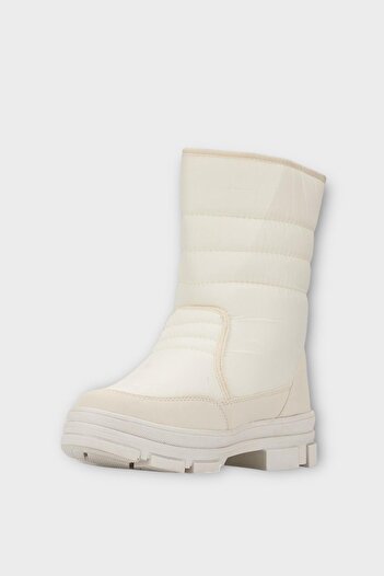 Liger Durable, Waterproof, Orthopedic, Velcro, Children's Snow Boots Shoes CREAM
