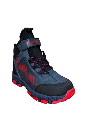 Liger Cold Proof Fur Inside Παιδικές Μπότες (31-35) ΣΚΟΥΡΟ ΜΠΛΕ