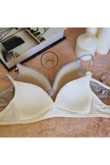 Koza soft Girl's Training Bra 2 Pack