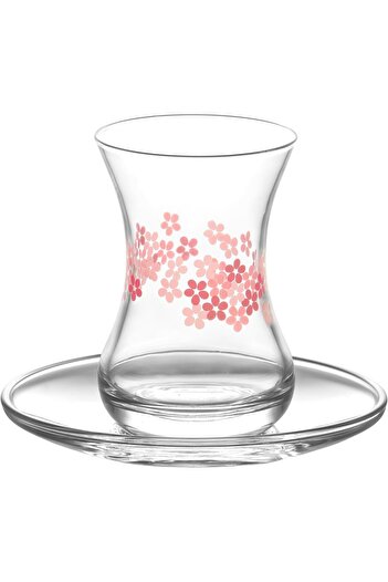 STOREMAX Goldwhirl Tea Set Pinky 12 Pieces Trendflash 467437