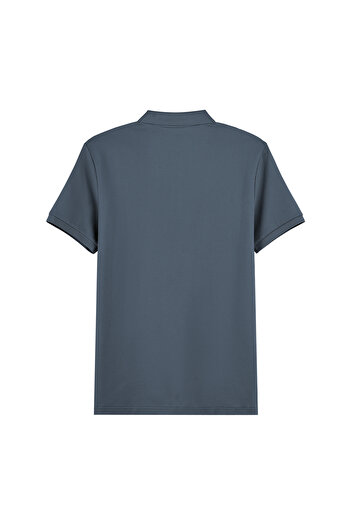 Giordano Men's Cotton Blend Waffle Knit Solid Polo