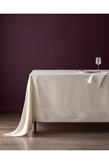 Madame Coco Livron Table Cloth - Beige - 160X300 cm