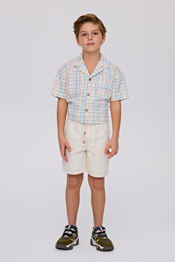KID’N MATCH BG Store Boy Beige Shorts