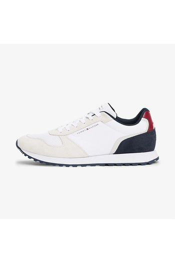 Tommy Hilfiger New Runner Eva Mix Erkek Beyaz Sneaker