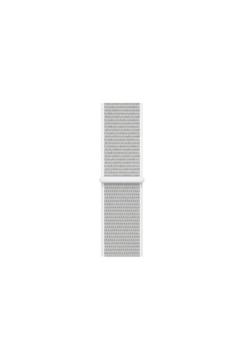 REDz Accessories Curea sport, compatibilă cu Apple Watch, textilă, albă - 38/40/41 mm