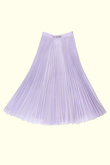 Senna Design Women's Leaves Suit - Lilac