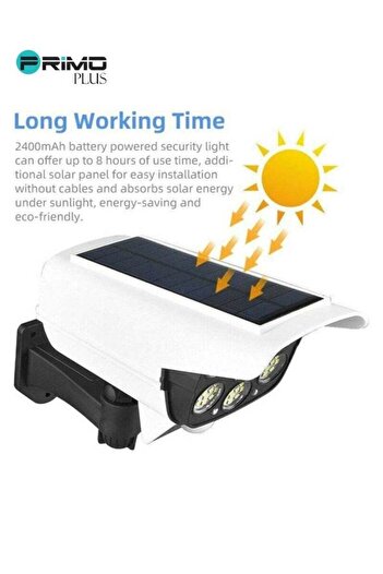 Primo Plus Solar waterproof wireless flood light with remote control security