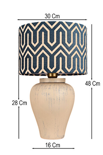 Hmydesign Cirvela Handmade Decorative Ceramic Lampshade