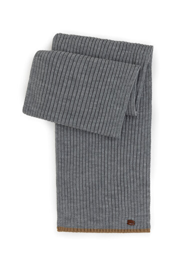 U.S. Polo Assn. Men's Gray Melange Kaşkol Beret Suit 50275689-Vr086