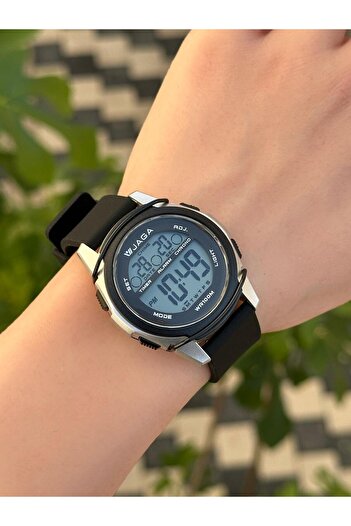 Jaga Digital 2 Years Warranty 5 Atm Teenager Sport Children Wrist Watch with Alarm+Stopwatch+Light and Calendar Jg015