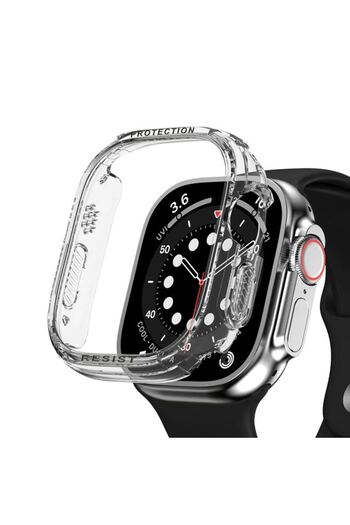 REDz Accessories Shockproof Case, Apple Watch 49mm, Full Protection, Transparent
