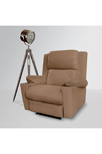 Lazy Vibes Zenrest Luxury Swivel Recliner Chair with Cup Holder | Your Comfort Unlimited