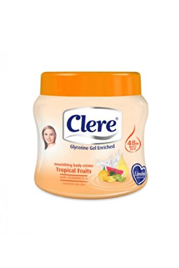 Clere Clear Women Tropical Fruit Moisturizing Body Cream 500ml