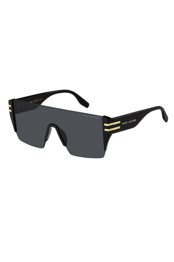 Marc Jacobs Unisex Siyah Organik (UV) Cam Kemik Faset (ÇERÇEVESİZ) Tasarım Güneş Gözlüğü Mj0712/s 807ır