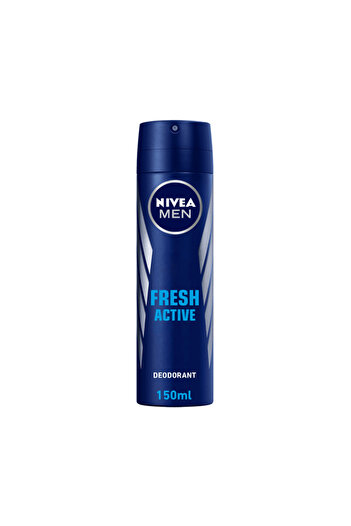 NIVEA Deo Spray 150 ml Fresh Active Men -16002 --- NIVEA Men Deodorant Spray Fresh Active 150 ml