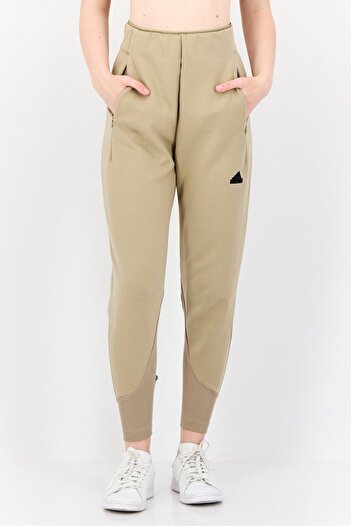 adidas Women Sportswear Fit Outdoor Sweatpants, Light Brown