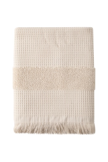 Mudo Concept Lotus Face Towel Beige 50X80