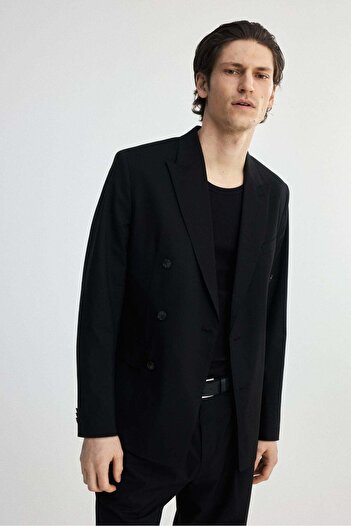 H&M Regular Fit Double-breasted jacket