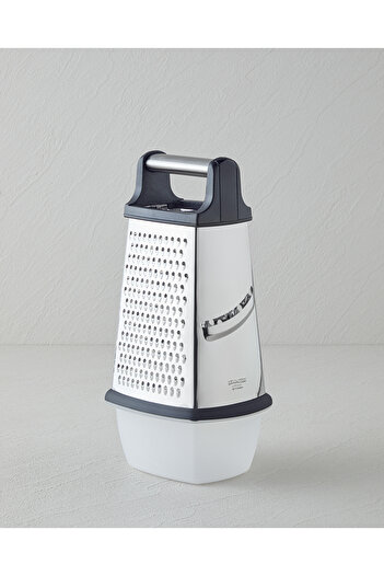 Hecha Stainless Steel Grater 24.5 cm Black