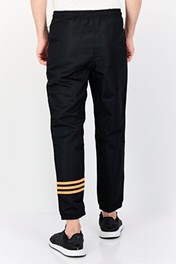 adidas Men Sportswear Fit Drawstring Training Track Pants, Black