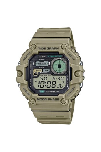 Casio Mens Watch WS-1700H-5AVEF, Quartz, 48mm, 3ATM