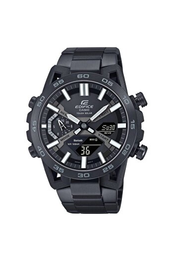 Casio Mens Watch ECB-2000DC-1BEF, Quartz, 48mm, 10ATM