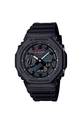 Casio Mens Watch GA-2100RW-1AER, Quartz, 45mm, 20ATM