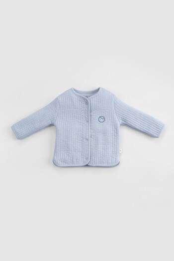 Little Gusto Kapitone Mavi Bebek Takımı
