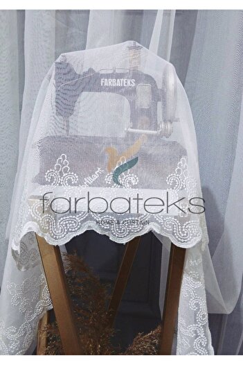 Brillant Lviv Skirt Embroidered Linen Modern Plain 3 Layers Pleated Tulle Curtain