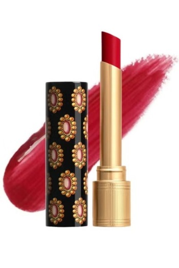 Gucci Glow & Care Shine Lipstick 508 Diana Amber - red amber 0.06 oz/ 1.8 mL