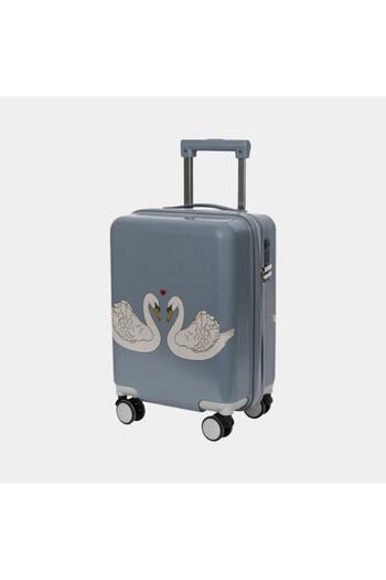 Konges Sløjd Children's Suitcase, Swan Blue