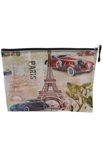 Generic A4 Plastic Zipper File Bags