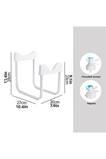 Choice 3pcs white Convenient Inverted Water Dispenser, Universal Inverted Stand for Bottled Water with Wate