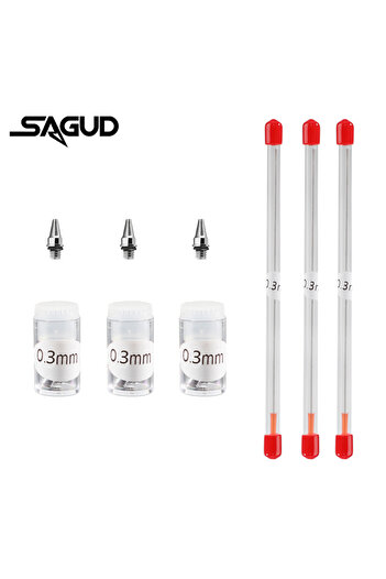 Choice SD-3641(3080)-03-3 Airbrush 0.2/0.3/0.5mm Nozzle&Needle Replacement Tool Accessories Kit for Many Ty