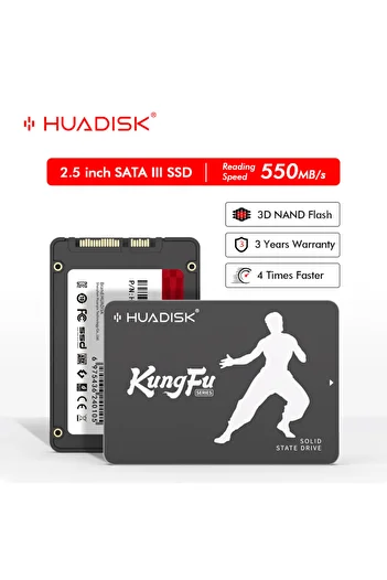 Choice قرص صلب داخلي SSD SATA3 HUADISK سعة 512 جيجابايت، سعة 120 جيجابايت، سعة 240 جيجابايت، سعة 480 جيجابايت، سعة 1 تيرابايت، سعة 2 تيرابايت، سعة 128 جيجابايت، سعة 256 جيجابايت، سعة 512 جيجابايت