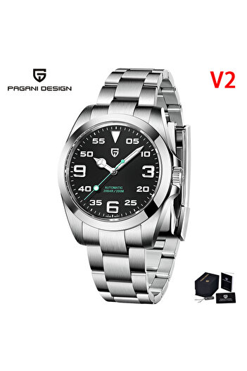 Choice1 Black-1 PAGANI DESIGN PD-1692 Men Mechanical Wristwatches Luxury Sapphire Glass AR Coated Automatic