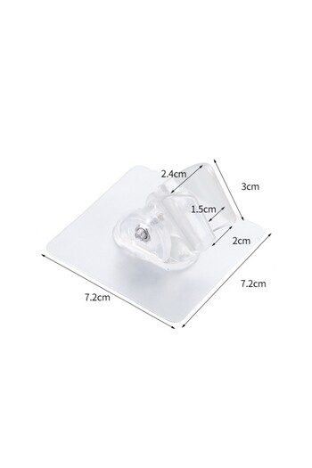 Choice clear Shower Head Holder Adjustable Wall Mounted Showerhead Handheld Bracket Self-Adhesive Nozzle Fi