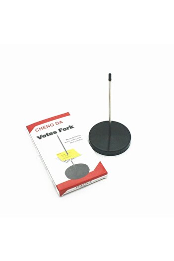 Choice Black Bill Fork Desk Receipt Holder Restaurant Cafes Receipts Office Check Bill Fork Spindle Straigh