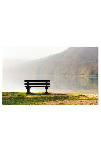 StoryGift Romania Sunrise Canvas Print in the Mountains of Croatia - A Stunning View of the Lake