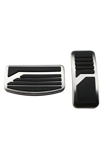 Choice AT 2PCS Stainless Steel Car Pedal Pad Cover AT MT Pedals for Mitsubishi ASX Outlander Lancer EX Ecli