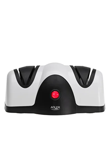 adler Ad 4518 Electric Knife Sharpener, 40 W, 2 Sharpening Levels, Black/silver