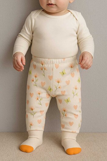 Lullaby Kız Bebek Kelebek Çoraplı Alt