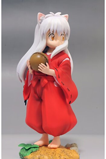 Choice no box 16cm Inuyasha Figures Gk Childhood Sesshoumaru Looking Back Holding the Ball Pose Action Figu