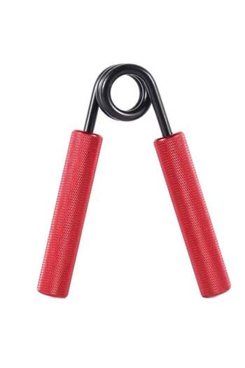 PUFO Professional forearm flexor, resistance 68 kg, metal handles, red