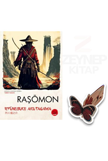 Dokuz Yayınları Raşomon Japon Klasikleri - Ryunosuke Akutagawa(Özel Tasarım Hareketli Kelebek Ayraç Hediye)