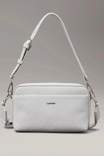 Calvin Klein Gray Women's Removable and Adjustable Shoulder Bag