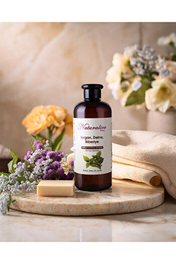naturalive Shampoo for All Hair Types 500ml Gmdes Certified Natural Domestic Production