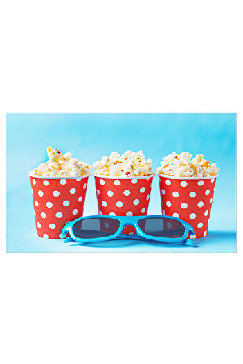 StoryGift Romania Canvas Painting 70 X 50cm Three-dimensional Experience Delicious Popcorn With 3D Glasses, Savuran Stg