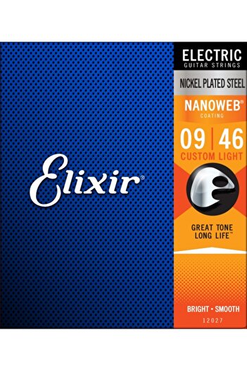 Elixir Corzi Chitara Electrica Elixir Nanoweb Custom Light